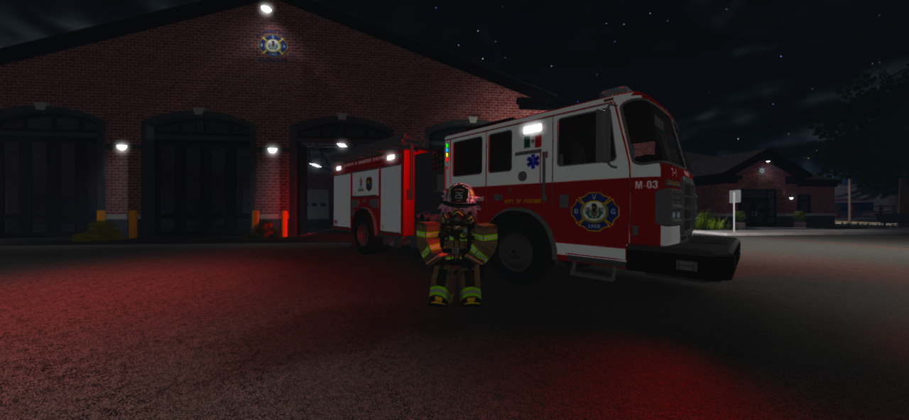 Cuerpo de Bomberos atendiendo una emergencia